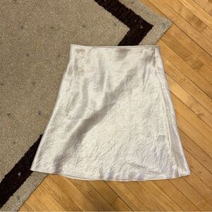 Aritzia Babaton Satin slip short skirt